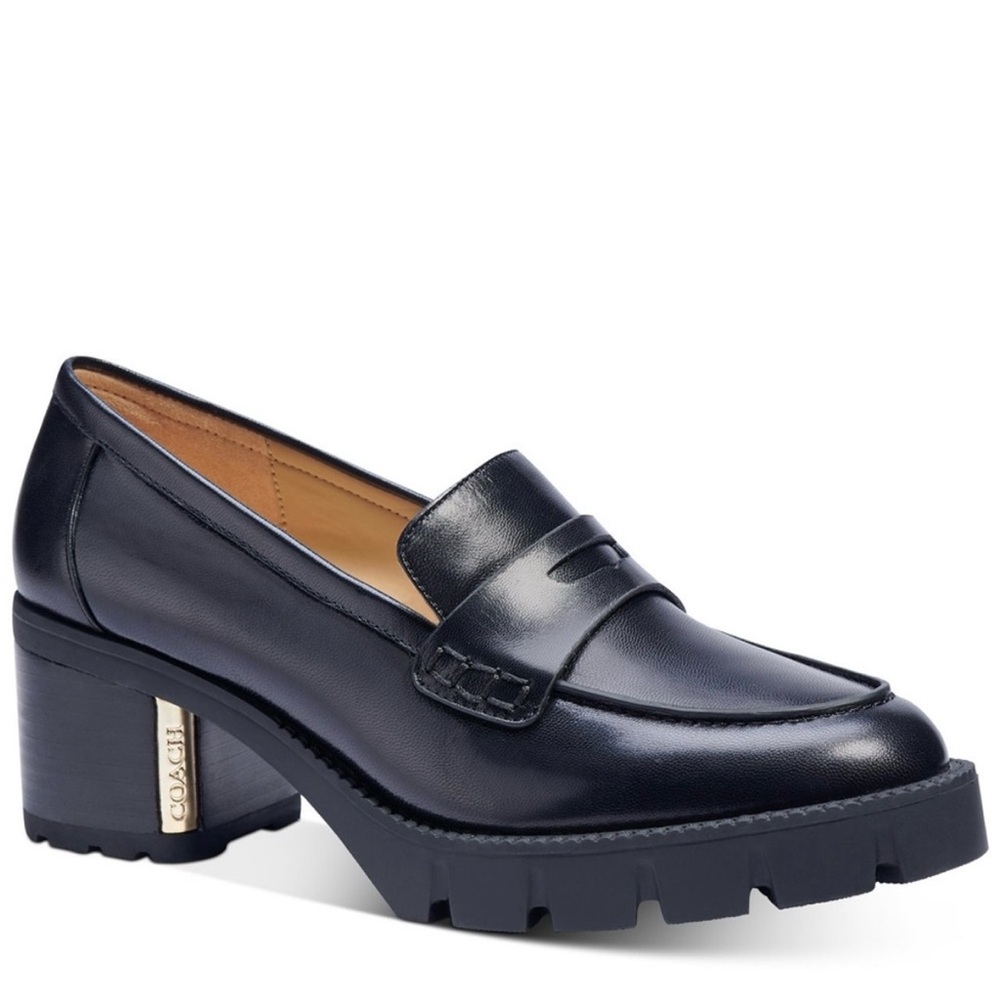 Coach heal loafers Black